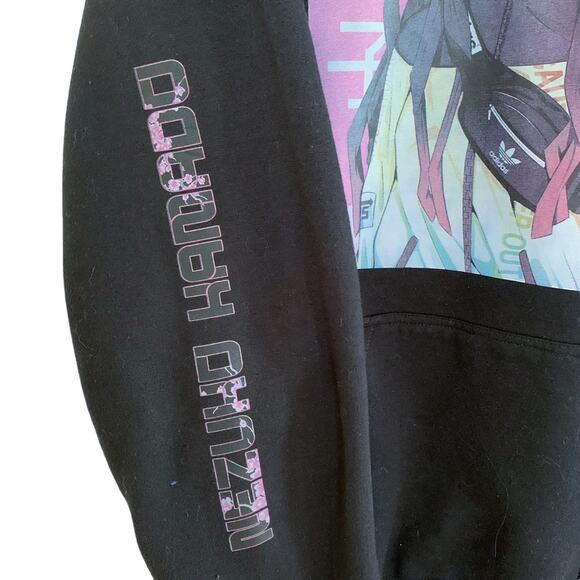 Jon Lauren Black Nezuko Hamada Anime Graphic Pullover Hoodie Unisex Men's Large - Picture 5 of 7